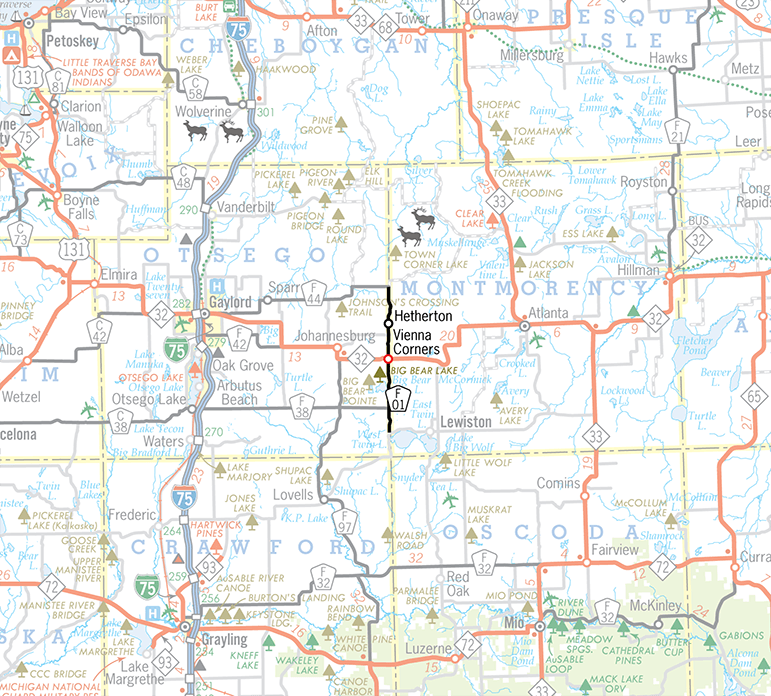 F-01 Route Map