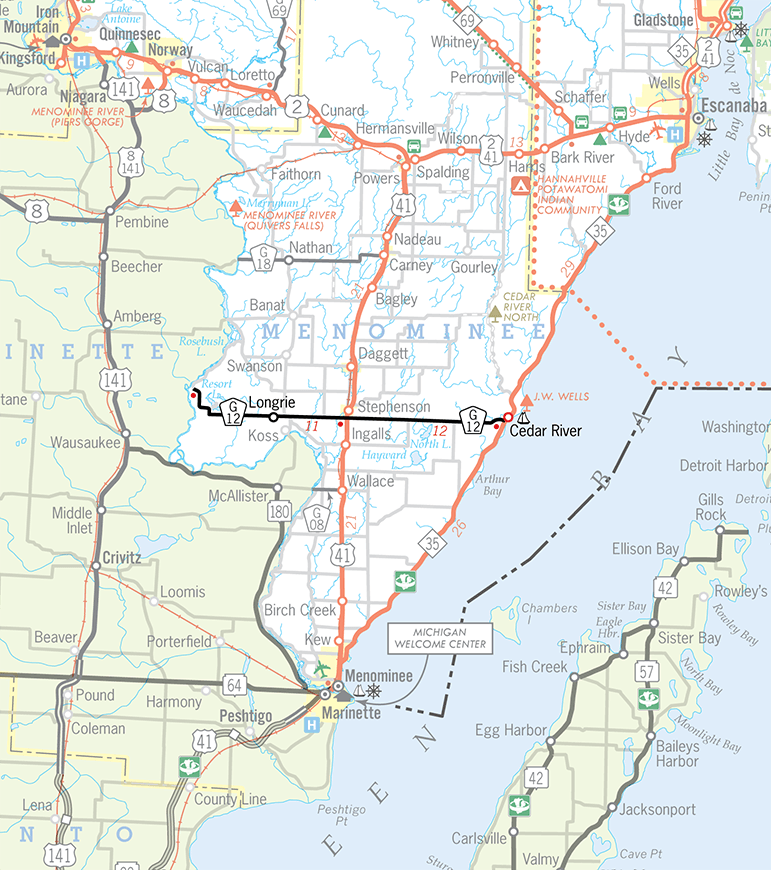 G-12 Route Map