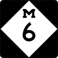 M-6 Route Marker