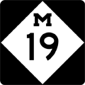 M-19 Route Marker