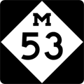 M-53 Route Marker