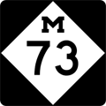 M-73 Route Marker