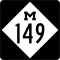 M-149 Route Marker