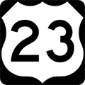 US-23 route marker
