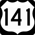 US-141 Route Marker