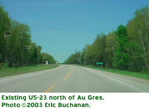 US-23 North of Au Gres
