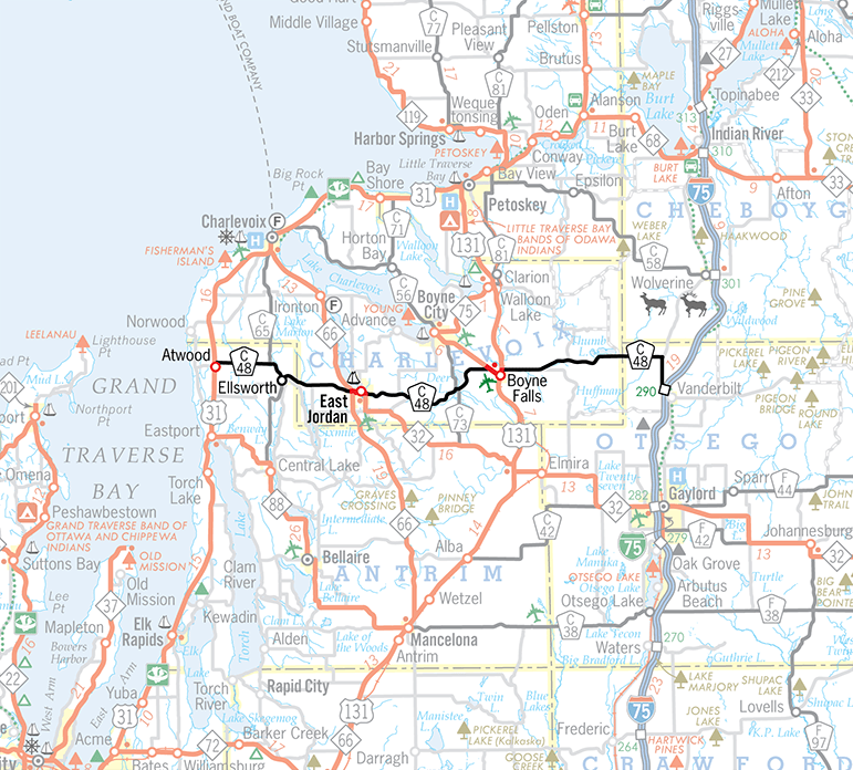C-48 Route Map