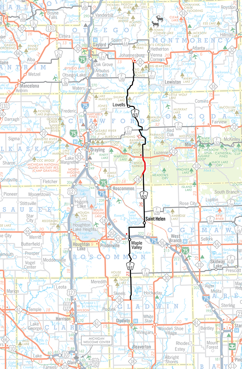 F-97 Route Map