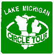 Lake Michigan Circle Tour Marker