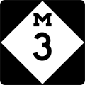 M-3 Route Marker