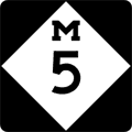 M-5 Route Marker