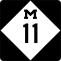 M-11 Route Marker
