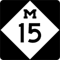 M-15 Route Marker