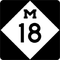 M-18 Route Marker