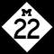 M-22 Route Marker