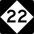 M-22 Route Marker without the M
