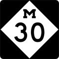 M-30 Route Marker