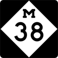 M-38 Route Marker