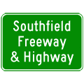 Southfield Freeway & Highway