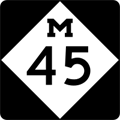 M-45 Route Marker