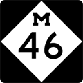 M-46 Route Marker