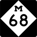 M-68 Route Marker