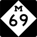 M-69 Route Marker