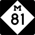 M-81 Route Marker
