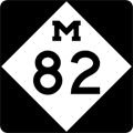 M-82 Route Marker