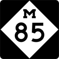 M-85 Route Marker
