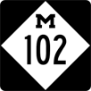M-102 Route Marker
