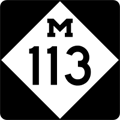 M-113 Route Marker