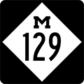 M-129 Route Marker