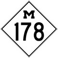 M-178 Route Marker