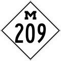M-209 Route Marker