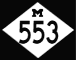 M-553 route marker