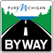 Pure Michigan Highways route marker