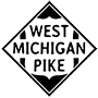 West Michigan Pike marker