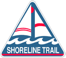 Shoreline Trail Route Marker - Michigan